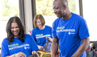 nationwide employees volunteering